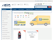 Tablet Screenshot of lojanetscar.com.br